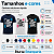 Camiseta Personalizada Adulto Algodão Frente e Costas - Imagem 3