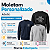 Blusão Moletom Personalizado Adulto com Logo Pequeno + Costas - Imagem 1