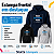 Moletom Canguru Personalizado Adulto com Estampa Frente 27,5x20 - Imagem 2