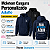 Moletom Canguru Personalizado Adulto com Logo Pequeno + Costas - Imagem 1