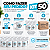 Kit 50 Canecas de Cerâmica Branca Personalizadas - Imagem 6