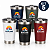 Kit 5 Copos Térmicos Personalizados com Abridor 475 ml - Imagem 1