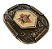 Fivela Country PBR Luxo Ouro Velho Para Cinto - Imagem 2