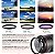 Kit de filtro Commander Optics PRO HD 77 mm 3 peças (UV+CPL+FLD) - Imagem 3