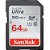 Cartão de memoria SDXC SanDisk Ultra - 64GB 100 MB/s - Imagem 1