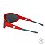 Óculos De Sol Polarizado Proteção UV400 Yopp Mask Z 2.4 - Vermelho e cinza (Lente preta) - Imagem 3