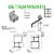 NYL357- Recobrimento para porta de correr SU-047-049 -Preto - Imagem 2