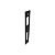 CON295 - Contra fechadura porta de giro de aluminio - Preto - Imagem 1