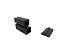 Fixador lateral para box de vidro temperado blindex - Preto - Imagem 2