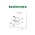 1335 - Trinco para porta e janela de vidro temperado blindex Cromado - Imagem 2