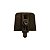 1335 - Trinco para porta e janela de vidro temperado blindex Bronze - Imagem 1