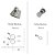 Kit janela blindex de correr com 2 folhas - Bronze - Imagem 2