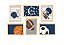 Kit quadro esporte infantil decorativo quarto criança bebê enxoval - Imagem 1