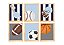 Kit quadro esporte infantil decorativo quarto criança enxoval bebê menino - Imagem 1