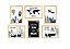 Kit quadro mundi & balão decorativo quarto criança enxoval bebê - Imagem 1