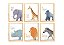 Kit quadro dinossauro infantil decorativo quarto criança bebê - Imagem 1