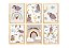 Kit quadro ovelhinha soninho arco íris infantil decorativo quarto criança bebê - Imagem 1