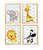 Kit quadro infantil decorativo safari quarto criança  bebê enxoval - Imagem 1