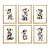 Kit quadro urso baseball decorativo quarto criança enxoval bebê menino - Imagem 1