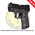 PIST TAURUS .9MM G2C/12 3" CAFO - COLORS CINZA - Imagem 2