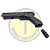 Pistola CO2 Rossi Vesta Defense PDW50 Calibre .50 Paintball - Imagem 5