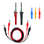 Piercing Vermelho e Preto Com Cabo USA-131 - Imagem 1