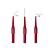Kit Acupunturas 10 Agulhas Finas Angulares Automotiva USA-051 - Imagem 5