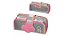 Kit Mochila Rodas Lilica Glimmer Lancheira Estojo Necessaire - Imagem 3