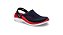 Sandália Crocs LiteRide 360 Clog azul/vermelha - Imagem 2