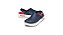 Sandália Crocs LiteRide Inmotion Clog azul com vermelha - Imagem 1