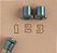 JOGO DE NUMERO TANDY 3/4 (19MM)  8135-00 - Imagem 3