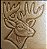 CARIMBO 3D TANDY Deer Head #84378 - Imagem 1