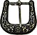 Fivela Infantil AF 330/30mm  ouro velho - Imagem 2