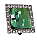 Aplique Strass grande com parafuso Verde - Imagem 1
