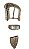 Jogo Fivela Americana Ouro Strass Cristal FM 2138/ 43mm - Imagem 3