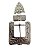 Jogo Fivela Americana Niquel  Strass Cristal FM 3141 / 40mm Ana Castela - Imagem 1