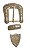 Jogo Fivela Americana Ouro Strass Cristal FM 2137/ 30mm - Imagem 2
