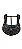 Fivela Americana ouro velho Long Horn FM 3143/ 40mm - Imagem 1