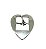 FIVELA CABEÇADA CORAÇÃO 16mm - Imagem 1