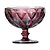 Taça de Vidro para Sobremesa Diamond - Rose - Imagem 1