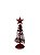 Árvore Aramada Glitter 16 cm - Vermelha - Imagem 1