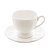 Xícara de Chá com Pires em Porcelana Butterfly Flower 200ml - Imagem 1