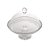 Prato para Bolo Boleira com Pé e Tampa de Cristal Pearl 20cm - Wolff - Imagem 2