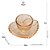 Xícara de Café Com Pires de Coração de Cristal Pearl Âmbar 85ml - Wolff - Imagem 5