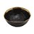 Bowl em Porcelana Dubai 15x6cm - Preto e Dourado - Imagem 1