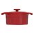 Mini Cocotte Caçarola em Porcelana 10cm Vermelho - Imagem 1