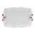Travessa Petisqueira Em Porcelana De Borboleta 24x16x3cm - Imagem 2