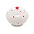 Açucareiro De Porcelana Com Tampa Petit Pois 9x8cm Wolff - Imagem 1