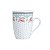 Caneca Porcelana Tampa Filtro Infusor de Chá Inox 310ml Lyor - Imagem 3