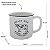 Caneca de Porcelana Retro Creamy Milk Branca Farm House 260ml - Imagem 3